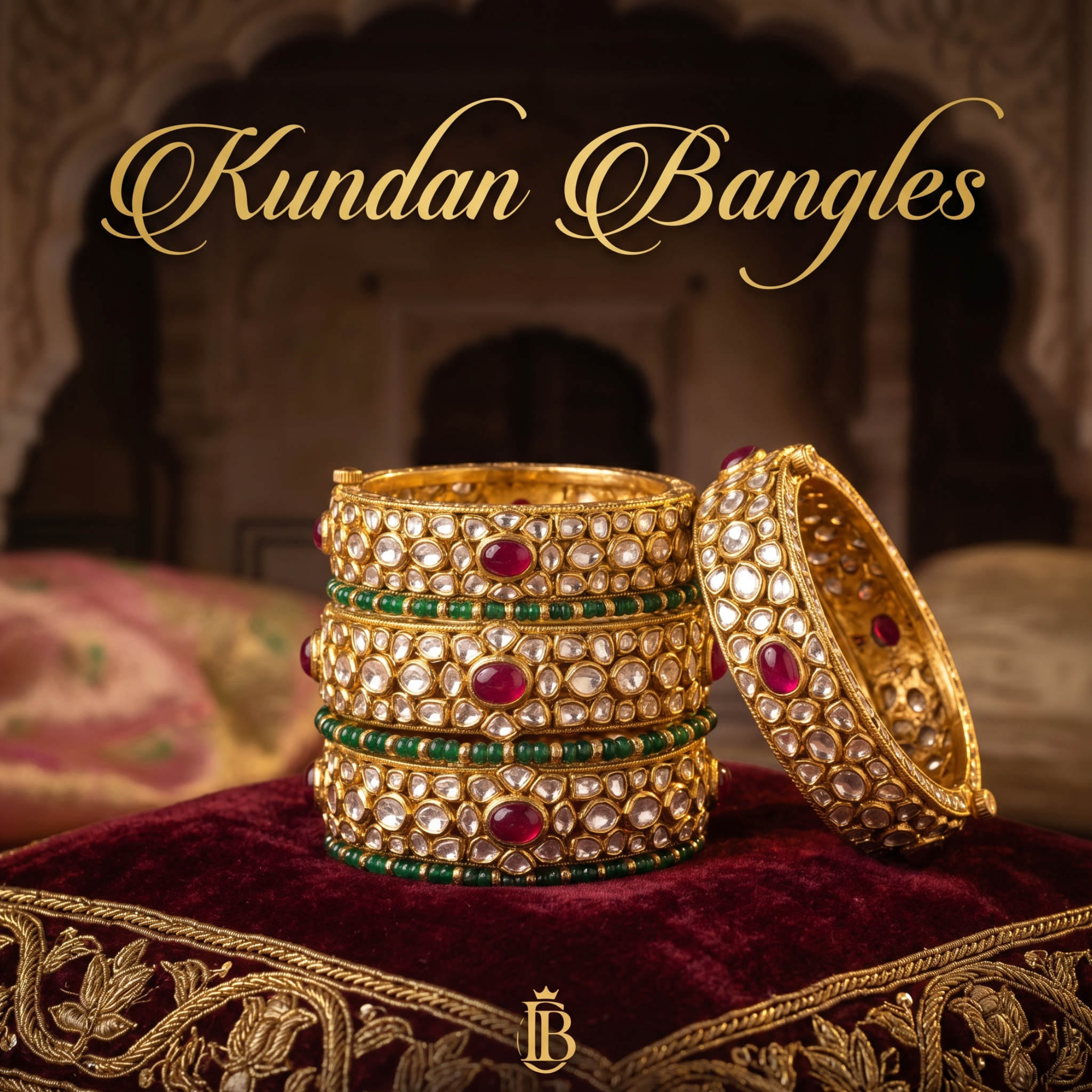 Kundan Bangles